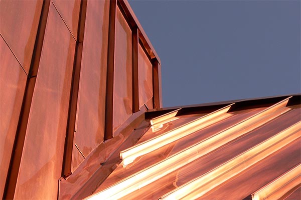 Copper Roofing Installation by Precision Roofing, LLC - Springvale, ME